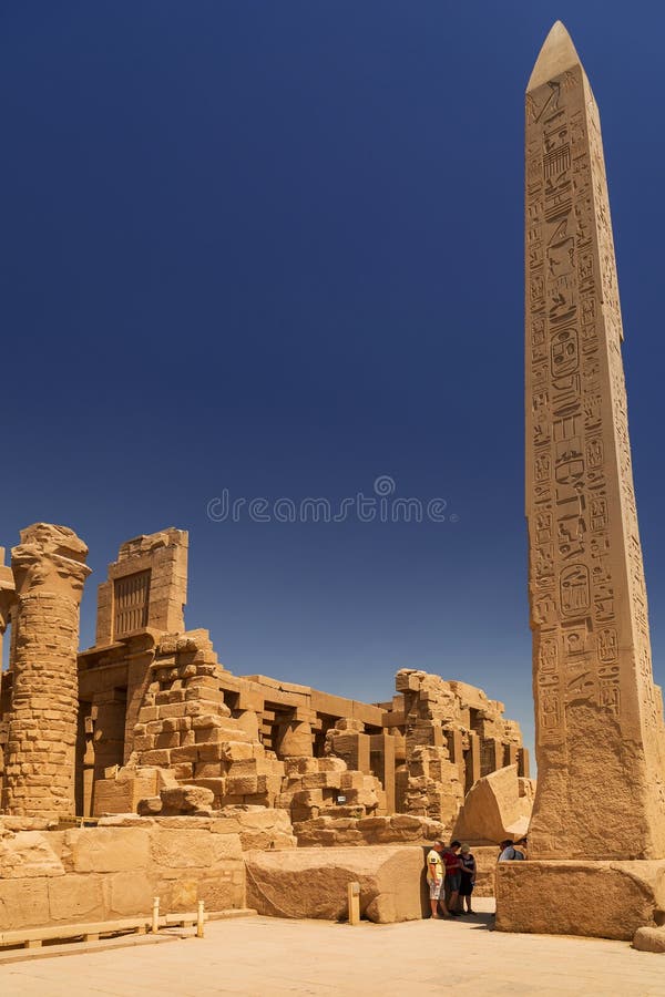 Karnaktempel van Luxor, Egypte stock fotografie Karnaktempel van Luxor, Egypte stock fotografie