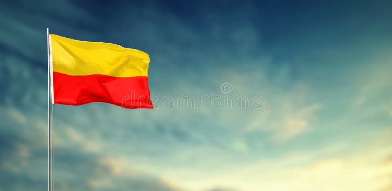 KARNATAKA FLAG FLYING HIGH with Vidhana Soudha in BACKGROUND Stock Photo -  Image of bengaluru, government: 174015740