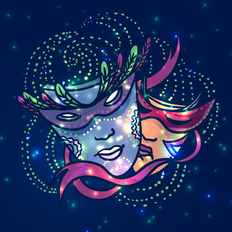 Karnevalmaskering, illustration vektor illustrationer Karnevalmaskering, illustration vektor illustrationer