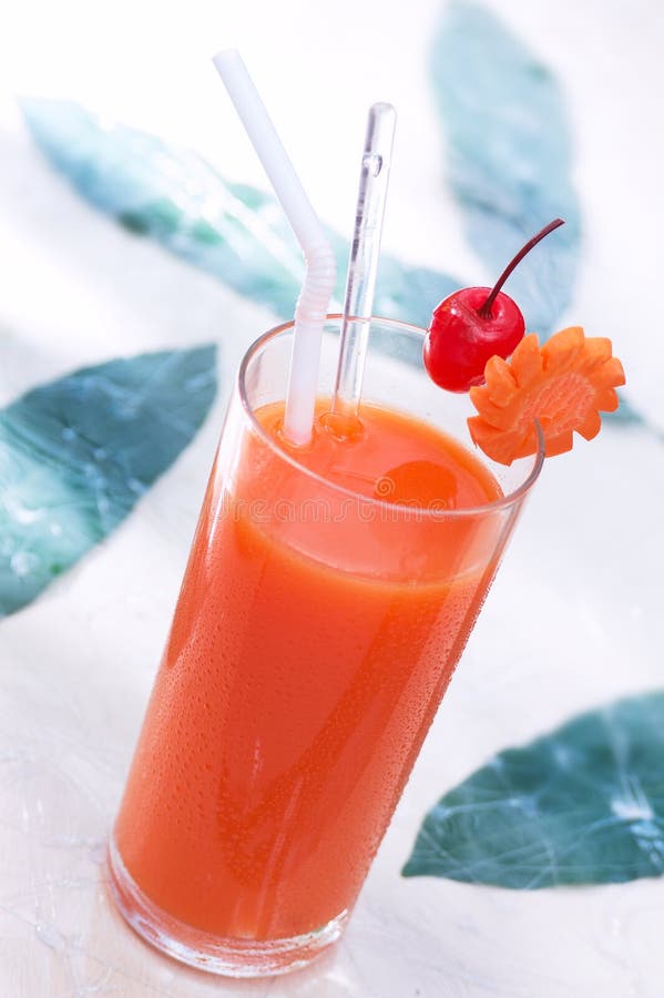 Karottensaft stockfoto Karottensaft stockfoto