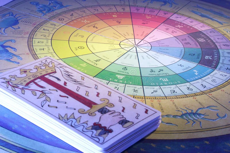 kart tarot koła zodiak obrazy stock kart tarot koła zodiak obrazy stock