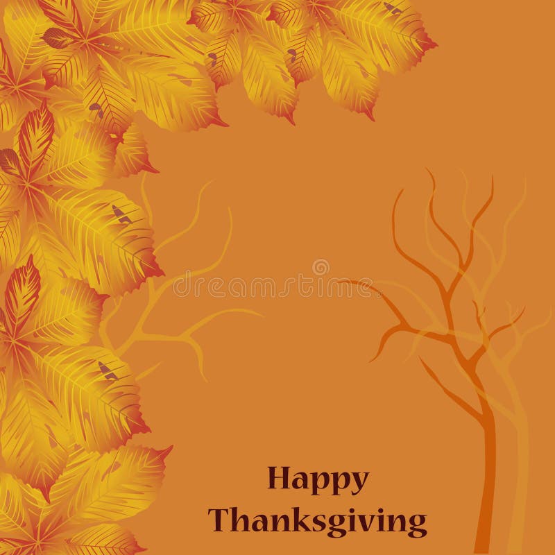 Karta dla thankgiving dnia ilustracja wektor Karta dla thankgiving dnia ilustracja wektor