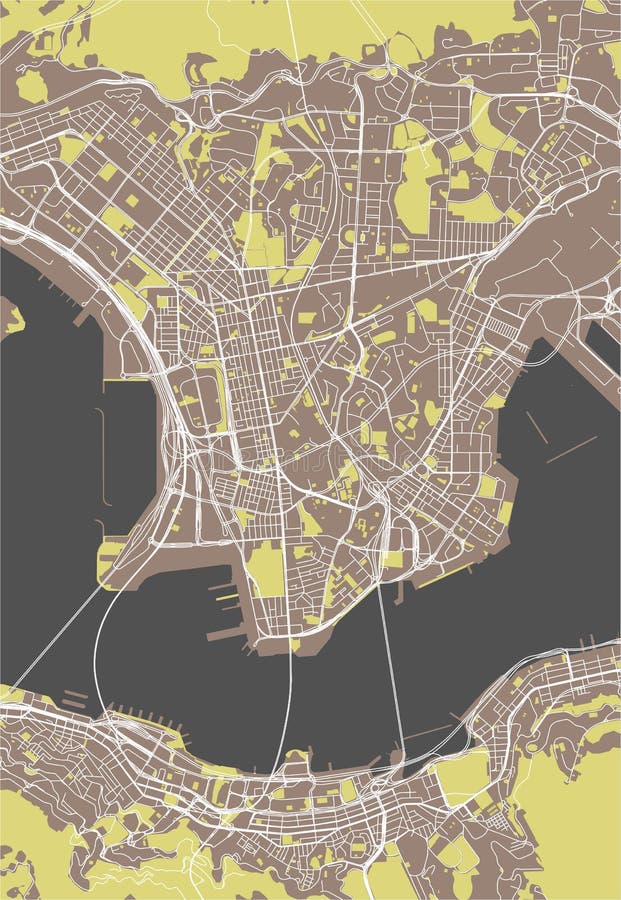 Karte Der Stadt Von Hong Kong, Sonderverwaltungszone Des Leute ` S Die