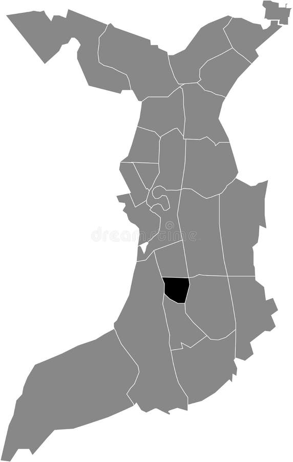 Karte des Ortes des geestemundeud Viertelbrumerhaven