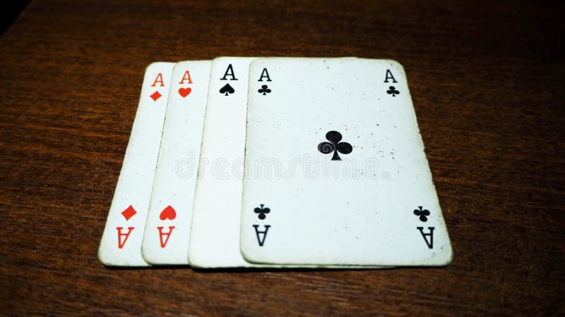Karty Jokera Cztery rodzaje zdjęcia royalty free