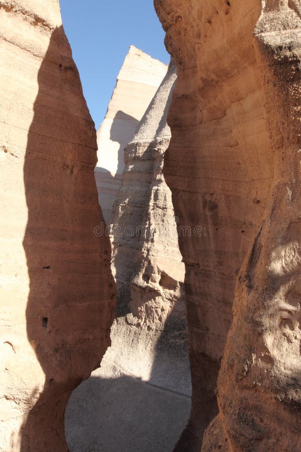 Kasha Katuwe Tent Rocks fotografia de stock