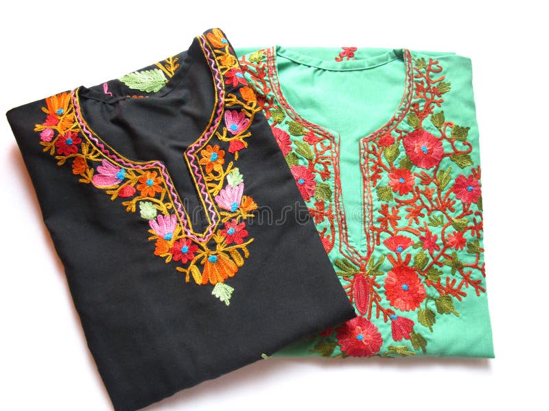 kashmiri work kurtis