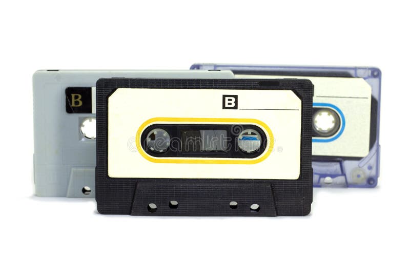 Kassette auf weißem Hintergrund, analoger Musikspieler im Jahre 1960 lizenzfreie stockbilder Kassette auf weißem Hintergrund, analoger Musikspieler im Jahre 1960 lizenzfreie stockbilder