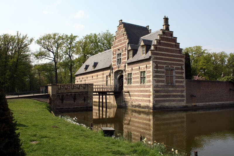Kasteel Heeswijk stock afbeeldingen Kasteel Heeswijk stock afbeeldingen