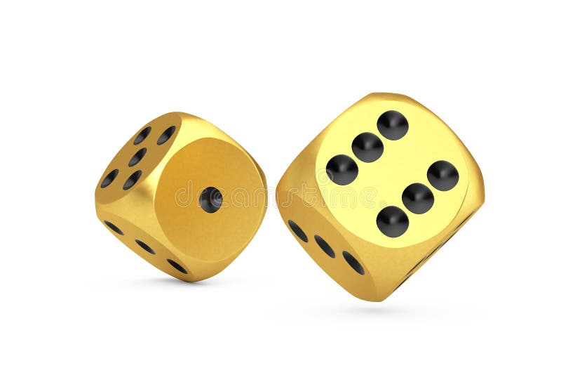 Kasynowy uprawia hazard pojęcie Złociści Gemowi kostka do gry sześciany w locie świadczenia 3 d