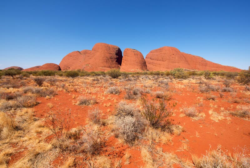 Kata Tjuta the Olgas, Northern Territory, Australia royalty free stock image Kata Tjuta the Olgas, Northern Territory, Australia royalty free stock image