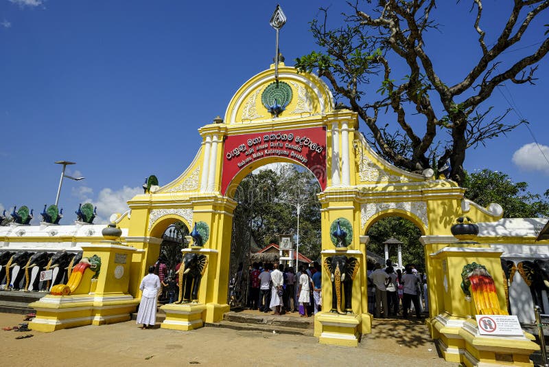  Kataragama  in Sri Lanka editorial stock image Image of 