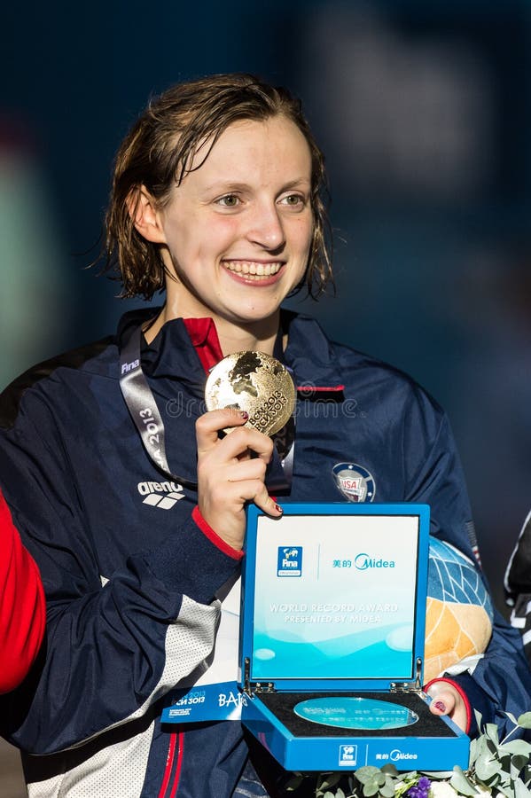 Kate Ledecky (USA) lizenzfreie stockfotografie Kate Ledecky (USA) lizenzfreie stockfotografie