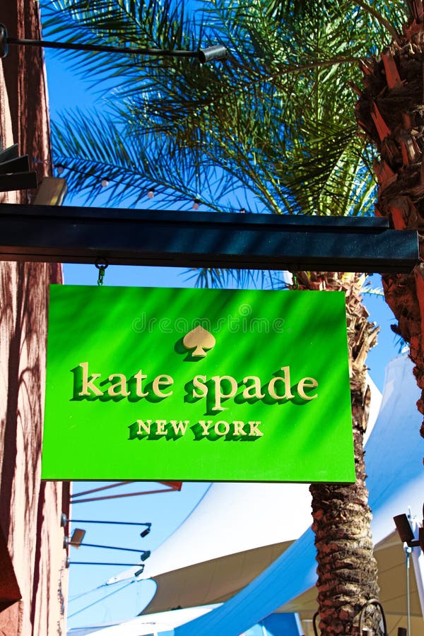 Kate Spade Logo on Store Front Sign Editorial Stock Image - Image of  nevada, front: 97410124