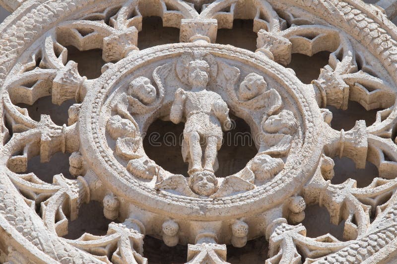 Katedra w Ostuni. Apulia. Włochy fotografia stock