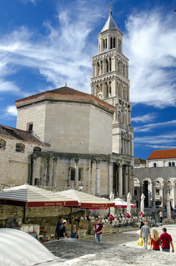 Katedra St. Domniusa obraz royalty free Katedra St. Domniusa obraz royalty free