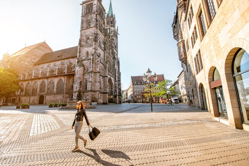 Katedra w Nurnberg, Niemcy zdjęcia stock Katedra w Nurnberg, Niemcy zdjęcia stock