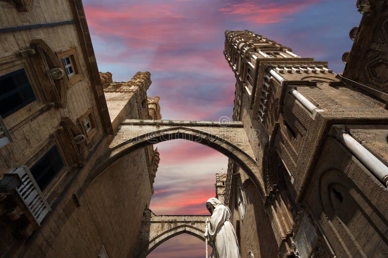 katedralny Italy Palermo Sicily południowy zdjęcie royalty free katedralny Italy Palermo Sicily południowy zdjęcie royalty free