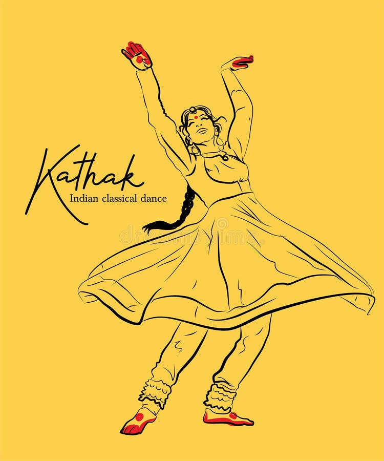 Dance Mandala | Kathak dance, Dancing drawings, Annual day themes