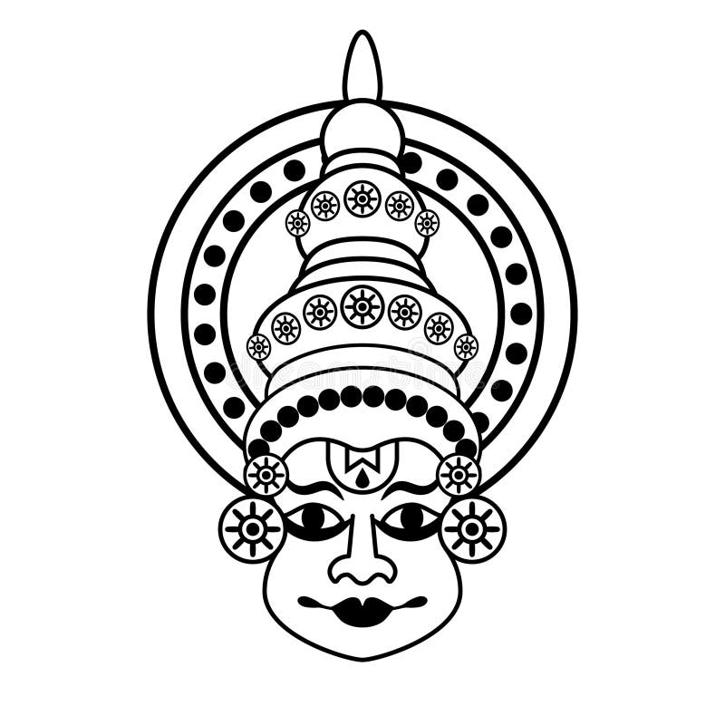 Kathakali Icon Stock Illustrations – 125 Kathakali Icon Stock ...