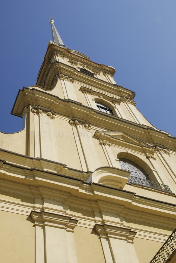 Kathedraal van het Petrus en Paulus Fort royalty-vrije stock afbeeldingen