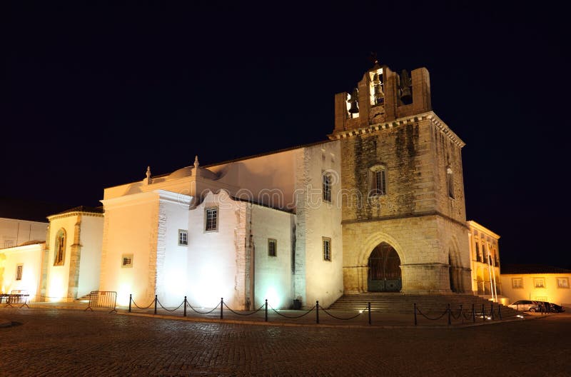 Kathedrale in Faro, Portugal lizenzfreie stockfotos Kathedrale in Faro, Portugal lizenzfreie stockfotos