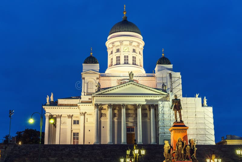 Kathedrale in Helsinki, Finnland stockfoto Kathedrale in Helsinki, Finnland stockfoto