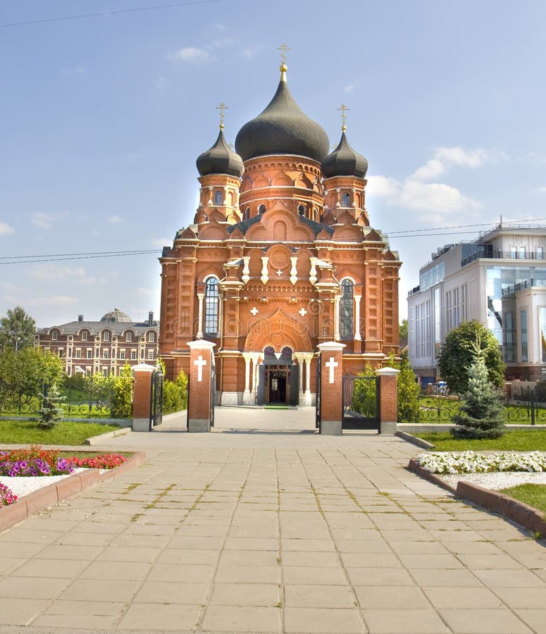 Kathedrale In Tula, Russland Stockfoto - Bild von kathedrale, religion