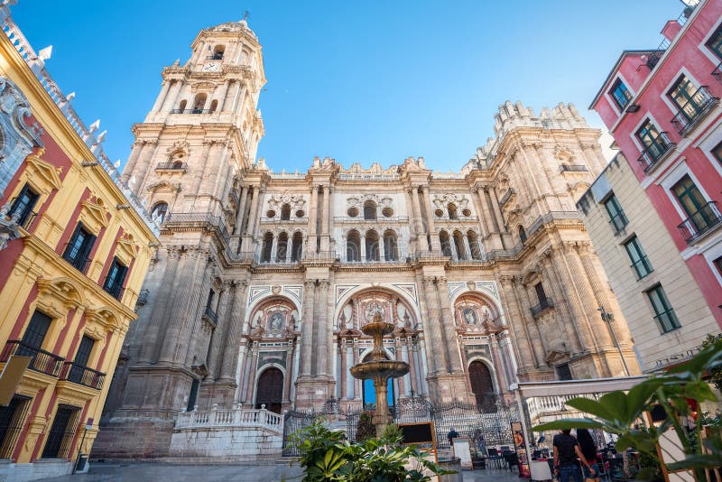 Kathedrale von Màlaga Andalusien, Spanien stockfoto Kathedrale von Màlaga Andalusien, Spanien stockfoto
