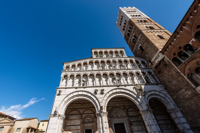 Kathedrale Von San Martino in Lucca Innenstadt Toskana Italien