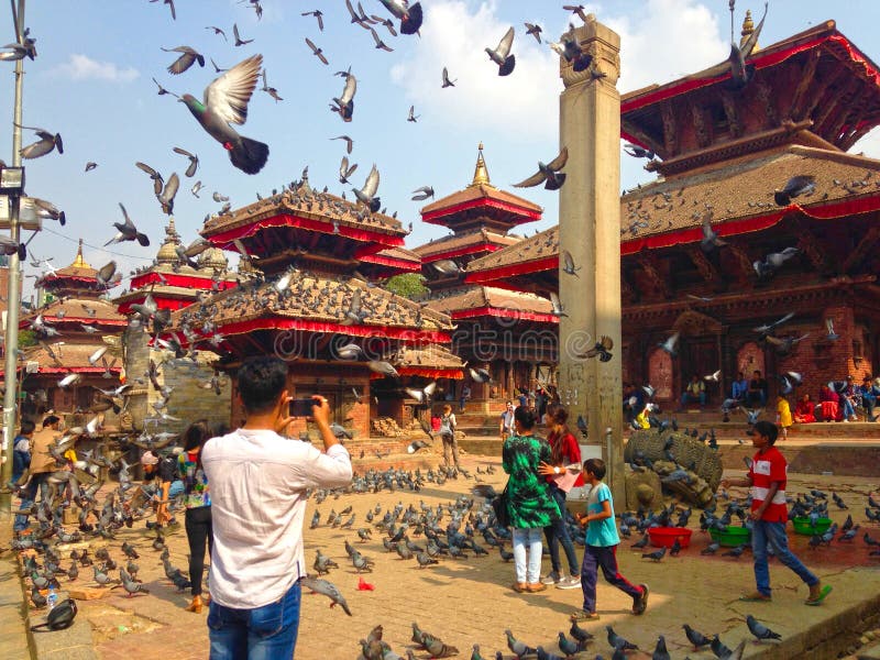 Kathmandu Durbar Square in Kathmandu royalty free stock photos Kathmandu Durbar Square in Kathmandu royalty free stock photos