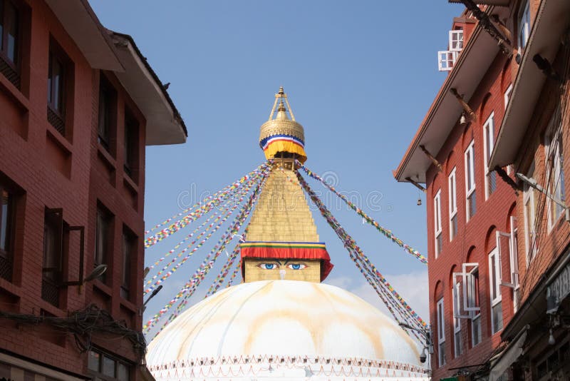 Kathmandu Nepal Boudhanath Stupa Is One Of The Largest Buddhist Stupas In The World It Is The 