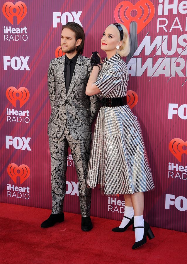 Katy Perry and Zedd editorial photography. Image of event - 142039882