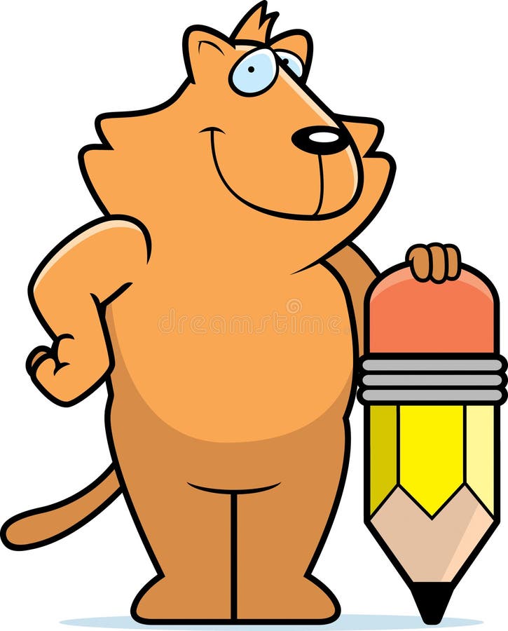  Katze-Bleistift vektor abbildung. Illustration von abbildung - 12461667 Bildidee 