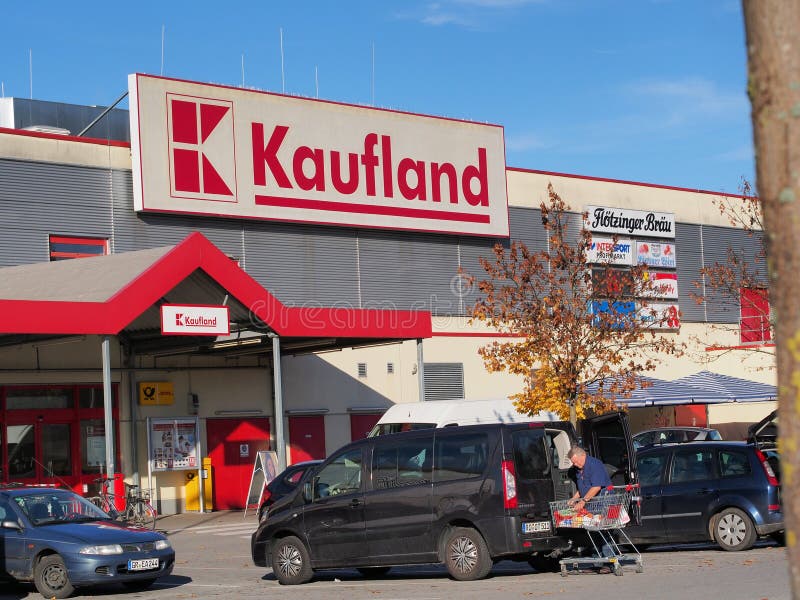 Kaufland editorial stock photo. Image of copy, space 34657908