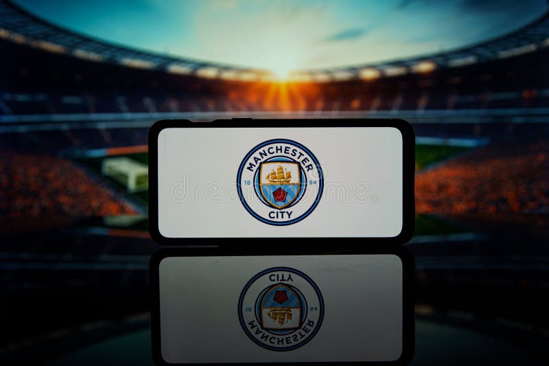 Manchester city football club sign hi-res stock photography and