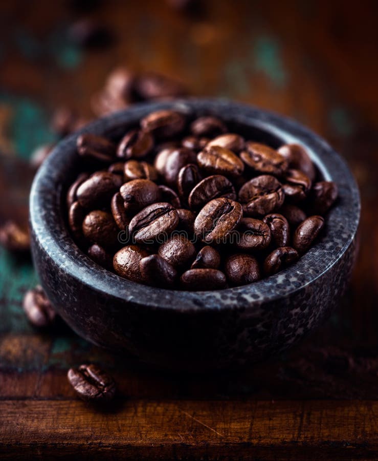 Kawa espresso Kawy Fasole zdjęcia stock Kawa espresso Kawy Fasole zdjęcia stock