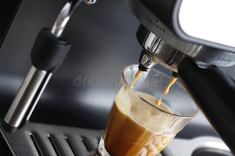 Kawa espresso robienie