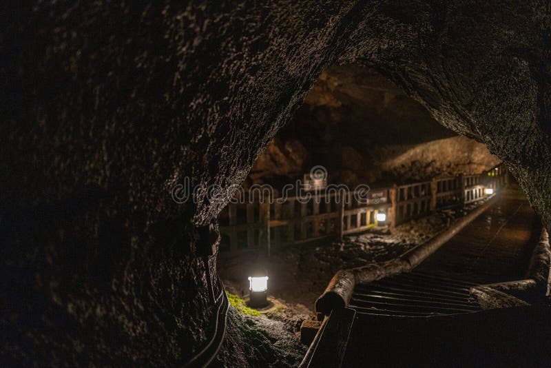 The Kawaguchiko Bat Cave in Japan Stock Photo Image of cavern, asian