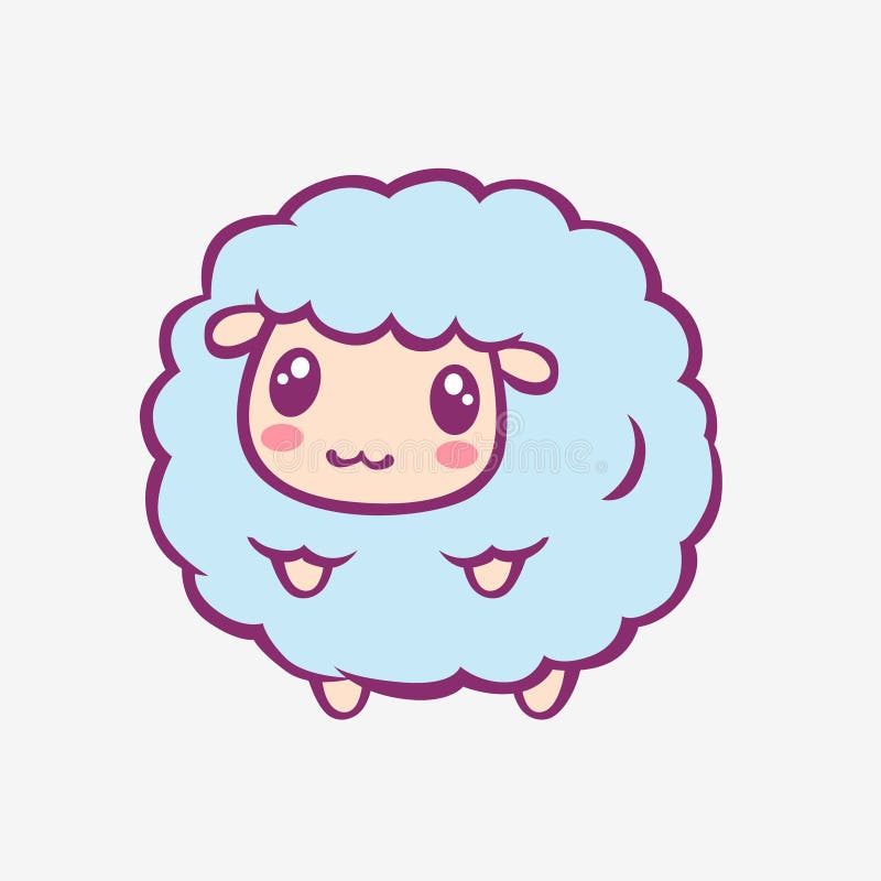 Art Girl Smile Sheep Anime #6926485