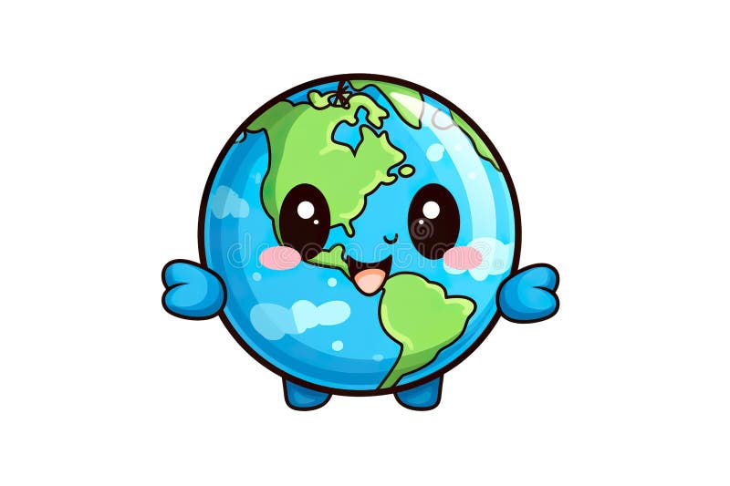 kawaii world illustration 24599790 PNG