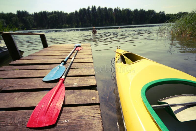 Kayak photographie stock Kayak photographie stock