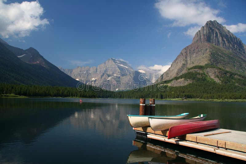 Kayak in Glacier National Park