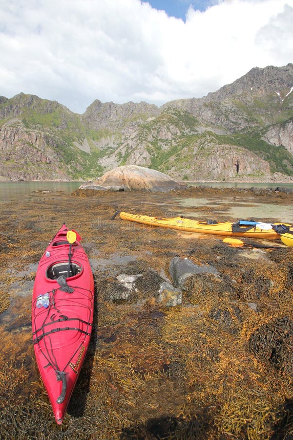 Kayaking in Lofoten