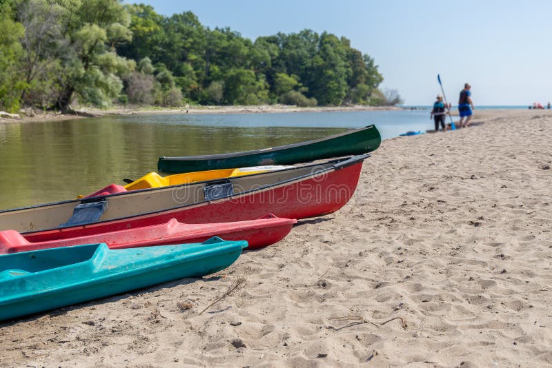 Kayaking on Rouge River, Toronto, Canada Stock Image Image of healthy