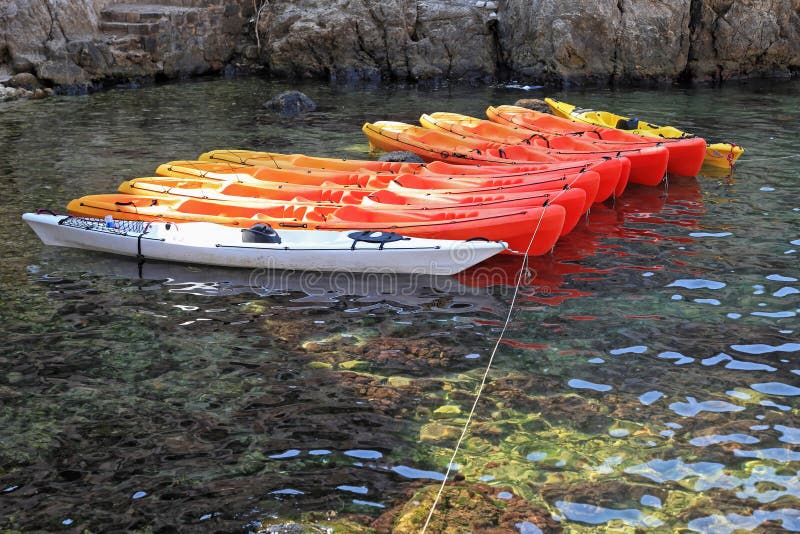 Sea Kayak Convoy stock photo. Image of exercise, kayak 1171542