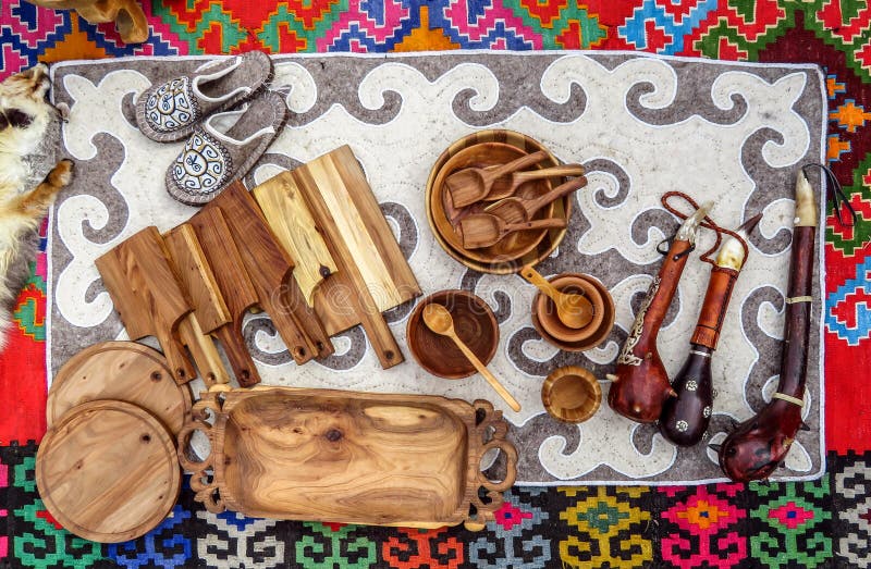 Kazakh ethnic souvenirs