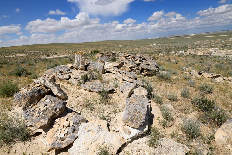 Kazakhstan., Tombs in Shopan Ata