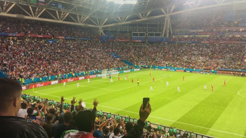 Kazan Russia 20 June 2018 Fifa World Cup 2018 Kazan Arena Stadium