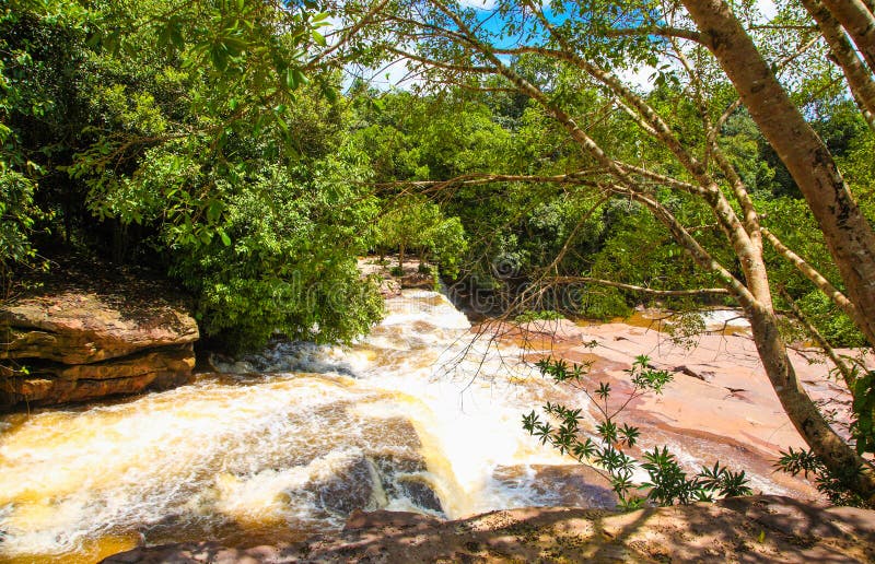 Kbal Chhay waterfall is located in Khan Prey Nup in Sihanoukville